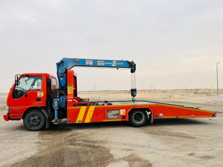 سطحه النعيريه-Crane-truck